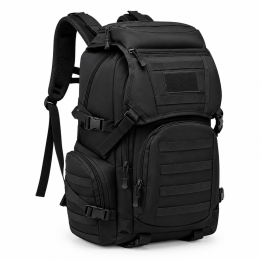 Σακίδιο Πλάτης Tactical 55x35x25cm Μαύρο — PlayBags ZE075