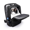 Επαγγελματικό Σακίδιο Ταξιδίου Laptop 15,6″ 46x19x33cm 35lt USB Έξοδος Ακουστικών Κρυφή Τσέπη Μαύρο — BANGE 2603
