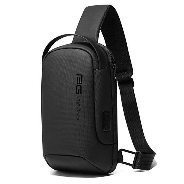 Τσαντάκι Ώμου Χιαστί Bodybag BANGE 7221. Μαύρο 6lt