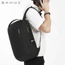 Επαγγελματικό Σακίδιο Πλάτης Laptop 15,6″ 48x15x32cm 24lt Αδιάβροχο USB Αντικλεπτικό Λουκέτο Αεριζόμενη Πλάτη Μαύρο — BANGE 7225