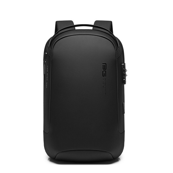 Επαγγελματικό Σακίδιο Πλάτης Laptop 15,6″ 48x15x32cm 24lt Αδιάβροχο USB Αντικλεπτικό Λουκέτο Αεριζόμενη Πλάτη Μαύρο — BANGE 7225
