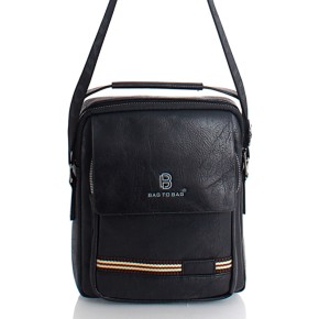 Ανδρικό Τσαντάκι Ώμου/Χειρός BAG TO BAG MD-185201. Μαύρο