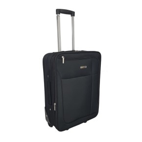 Βαλίτσα Καμπίνας με Επέκταση RCM 07-30/20 55εκ. Μαύρο