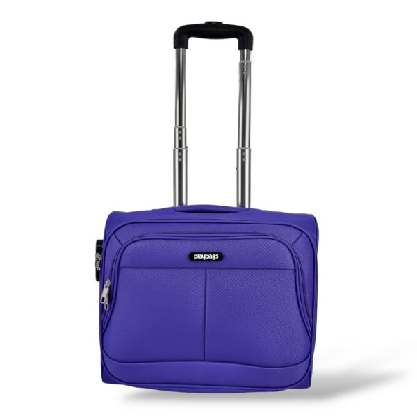 Επαγγελματική Τσάντα με 2 Ρόδες 40x35x20 iFly TR2206. Μωβ