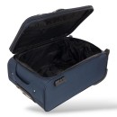 Υφασμάτινη Βαλίτσα με 2 Ρόδες Σετ 3 Τεμαχίων Playbags PS1433-set3. Μπλε