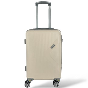 Σκληρή Βαλίτσα Καμπίνας PS828-20. Μπεζ 56cm 