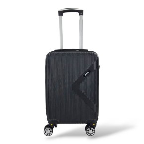 Μικρή Σκληρή Βαλίτσα Καμπίνας Playbags PS828-18. Μαύρο 52x35x20