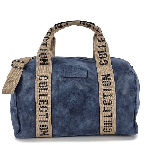 Μικρός Σάκος Ταξιδίου 40x20x25 Συνθετικό Playbags HJ2158. Μπλε 20lt