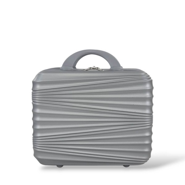 Νεσεσέρ Καλλυντικών ABS 34x18x27 Playbags PS12-V32. Ασημί