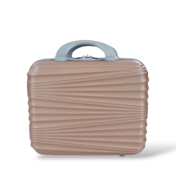 Νεσεσέρ Καλλυντικών ABS 34x18x27 Playbags PS12-V32. Ροζ/Χρυσό