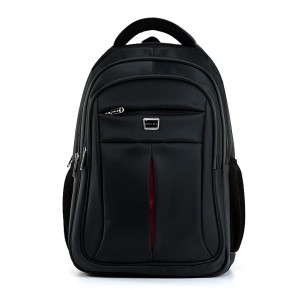 Μεγάλο Υφασμάτινο Σακίδιο Πλάτης Laptop 15.6″ ORMI 5003. Μαύρο