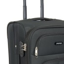 Μεγάλη Βαλίτσα με 4 Ρόδες PLAYBAGS FW877-28. 78x45x27 (επέκταση 5 εκ.). Μαύρο