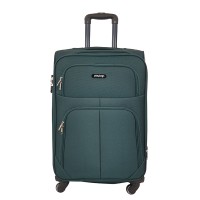 Μεσαία Βαλίτσα με 4 Ρόδες PLAYBAGS FW877. 65x40x24 (επέκταση 5 εκ.). Πράσινο