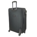 Μεγάλη Βαλίτσα με 4 Ρόδες PLAYBAGS FW877-28. 78x45x27 (επέκταση 5 εκ.). Μαύρο