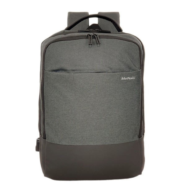 Επαγγελματικό Σακίδιο Πλάτης Laptop 15,6″ & Tablet 10″ 31x13x44cm 18lt Αδιάβροχο USB Κρυφή Τσέπη Μαύρο — PlayBags M1106-937