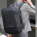 Επαγγελματικό Σακίδιο Πλάτης 46x32x22 +5cm Επέκταση PLAYBAGS PS2407. Μαύρο Max 40lt