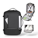 Επαγγελματικό Σακίδιο Πλάτης 46x32x22 +5cm Επέκταση PLAYBAGS PS2407. Μαύρο Max 40lt