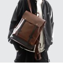 Σακίδιο Πλάτης Unisex Συνθ. Δέρμα Playbags PS9001. Καφέ 18lt