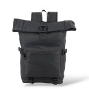 Αδιάβροχο Σακίδιο Πλάτης Rolltop 30x16x44 MCAN M-93. Μαύρο 21lt