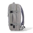 Σακίδιο Πλάτης Ταξιδίου 30x17x42 FlyNow SF3068. Γκρι 23 lt