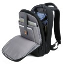 Σακίδιο Πλάτης Ταξιδίου Αεροπορικό 40x16x25cm 16lt Αδιάβροχο USB Laptop 15,6″ Υποδοχή Τρόλεϊ Μαύρο — PlayBags PS1802