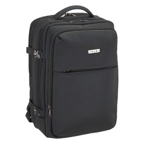 Σακίδιο Πλάτης Ταξιδίου 48x36x24 +5cm Επέκταση RCM 4462-011. Μαύρο Max 45lt