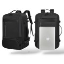 Σακίδιο Πλάτης Ταξιδίου με Επέκταση 50x34x22 +5cm Playbags Collection PS2405. Μαύρο Max 50lt