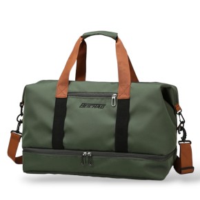 Σάκος Ταξιδίου με Παπουτσοθήκη 46x25x28 FlyNow PS8110. 32LT.Πρασινο