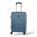 Σκληρή Βαλίτσα Καμπίνας 55x40x20 +5cm Επέκταση PLAYBAGS PS063C. Max 50lt. γαλαζιο