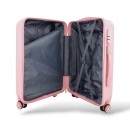 Σκληρή Βαλίτσα Καμπίνας 55x40x20 PLAYBAGS PS067C. Max 40lt.ΡΟΖ