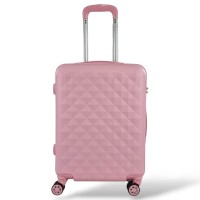 Σκληρή Βαλίτσα Καμπίνας 55x40x20 PLAYBAGS PS067C. Max 40lt.ΡΟΖ