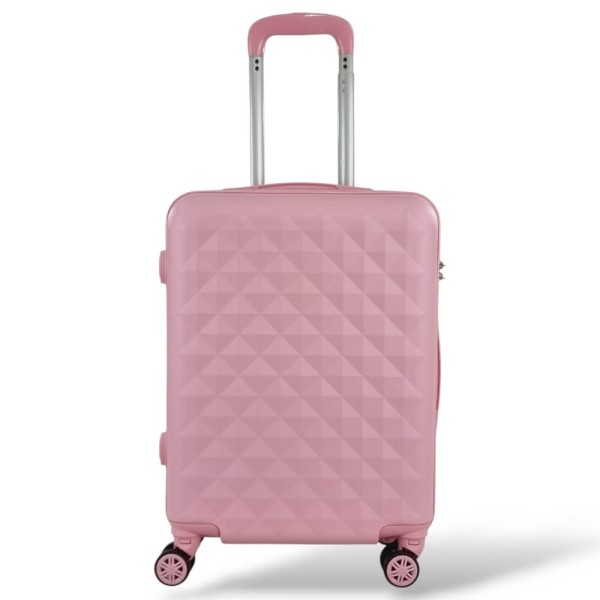 Σκληρή Βαλίτσα Καμπίνας 55x40x20 PLAYBAGS PS067C. Max 40lt.ΡΟΖ