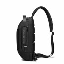 Τσαντάκι Ώμου Χιαστί 18x10x34 Crossbody Bange 22085. Μαύρο