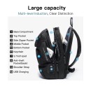 Τσαντάκι Ώμου Χιαστί 21x12x35 Crossbody Bange 7086. Μαύρο