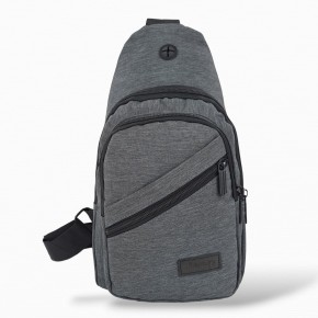 Τσαντάκι Bodybag Ύφασμα iFly PS91004. Γκρι