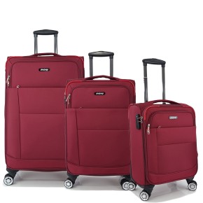 Υφασμάτινη Βαλίτσα 4 Ρόδες Σετ 3 Τεμαχίων iFly TR0270-set3. Μπορντό